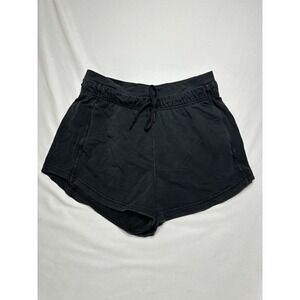Lululemon Womens Size‎ 8 Black Inner Glow Shorts Activewear Workout